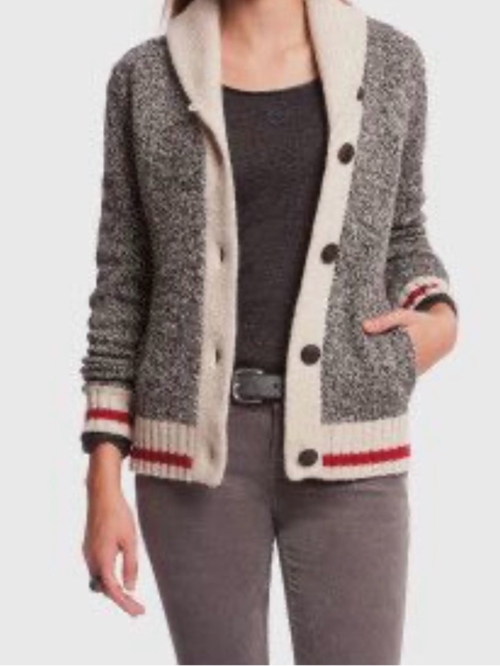 Roots Classic Cabin Shawl-Collar Cardigan Men’s Small